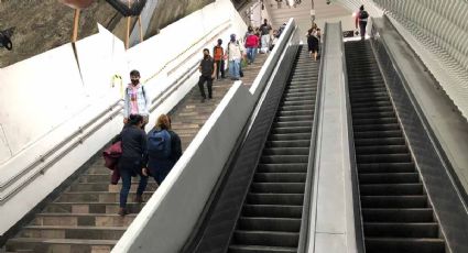 Orines de usuarios en el Metro causa de fallas en las escaleras eléctricas