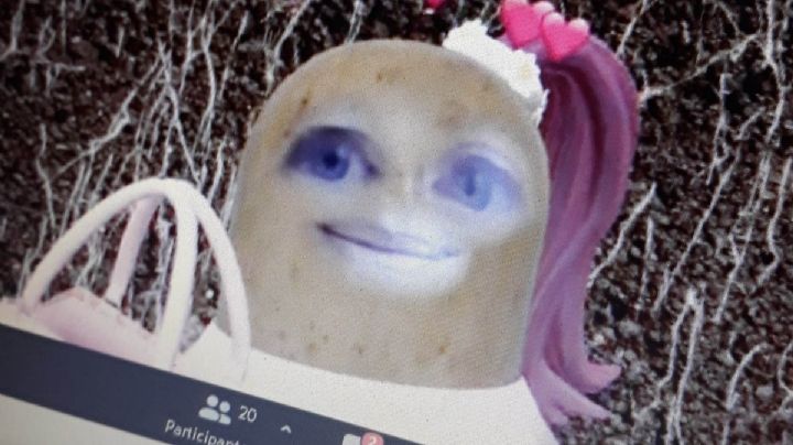 Por error, maestra da clases en línea con filtro de 'la señora cara de papa'