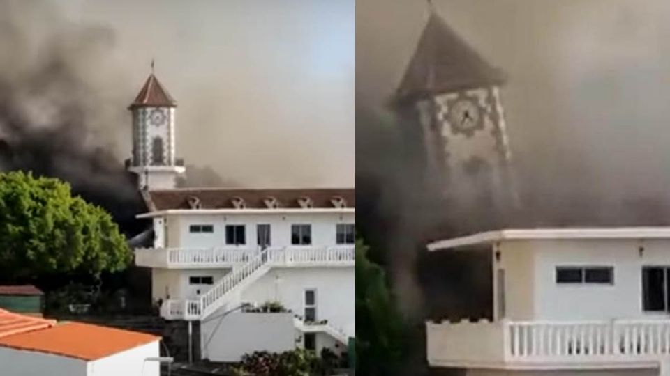 Los bomberos han estado realizando la limpieza de las cenizas en las casas de los diferentes inmuebles