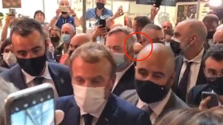 Joven que lanzó un huevo a Macron es internado ¡en un psiquiátrico!