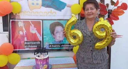 ¡Le encanta el chisme! Mujer celebra fiesta con temática de Pati Chapoy (FOTOS)