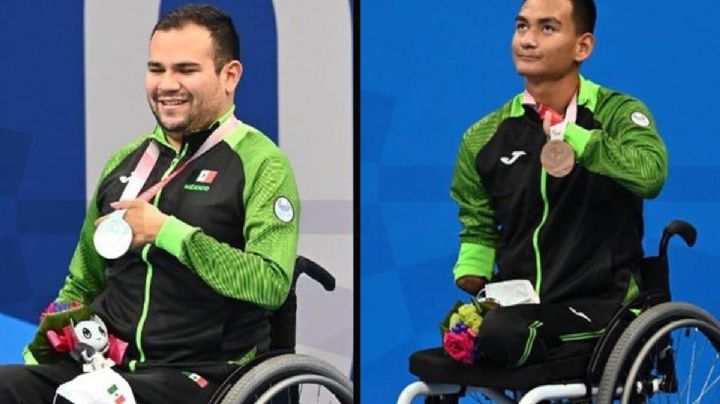 ¡Imparables! Doble medalla para México en Juegos Paralímpicos: plata y bronce