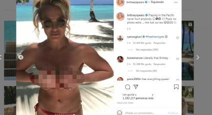 Britney celebra su libertad como Dios la trajo al mundo y enciende las redes