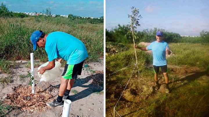 Da vida a árboles en Ruta Jabalí