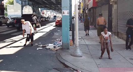 VIDEO ESCALOFRIANTE: Parece película de zombies, pero así viven en calle de Philadelphia