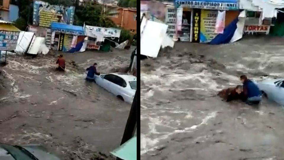 Al momento, se reportan dos fallecidos como saldo, un hombre y una mujer.