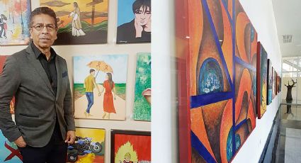 Invita pintor Pedro Ramos a su exposición en el Centro Cultural