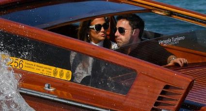 Tórtolos en Italia: Jennifer López y Ben Affleck llegan a Venecia para festival de cine