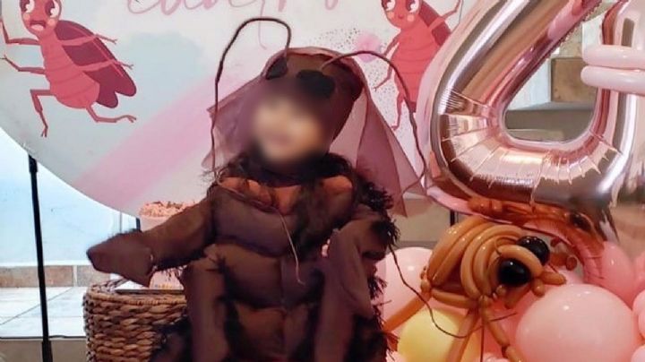 FOTOS: Niña celebra sus cuatro años... ¡con fiesta temática de cucarachas!