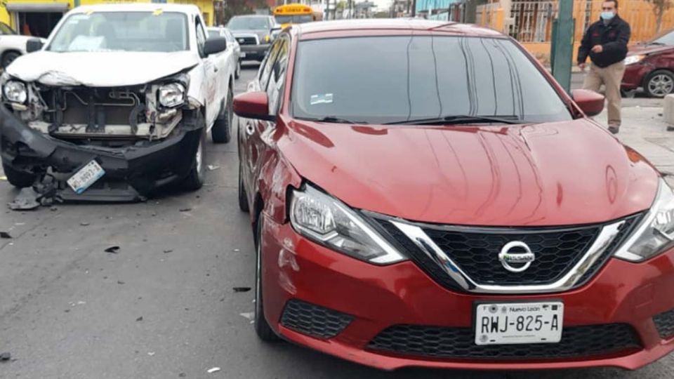 El accidente se registró en Leandro Valle y Perú