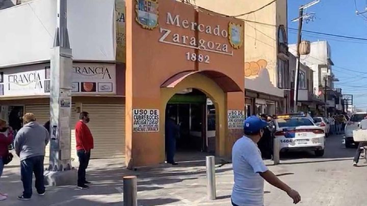 REYNOSA: Joven SE CUELGA enfrente de todos en el Mercado Zaragoza