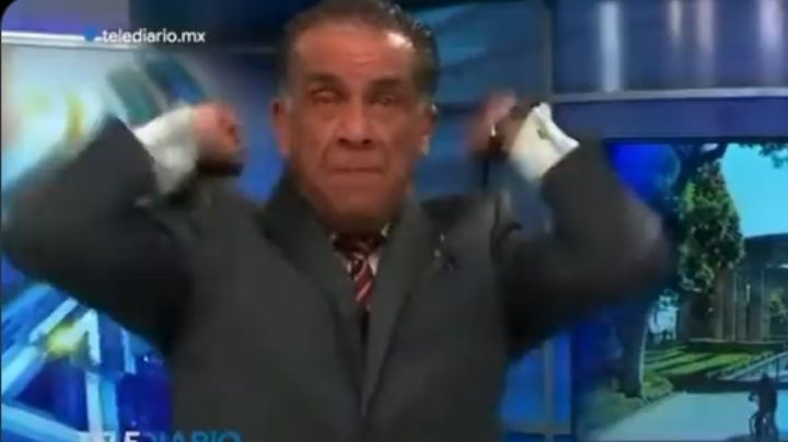 Video:Conductor pierde los estribos en televisión en vivo "Malditos antivacunas, usen el cubrebocas"