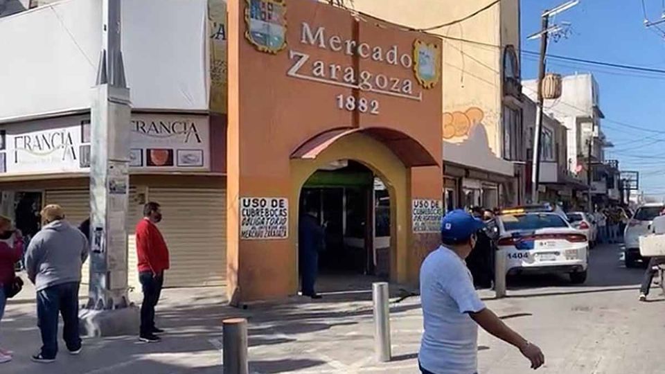 Los compradores del Mercado Zaragoza fueron testigos