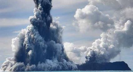 ¡Impresionante! Recopilación de videos de la erupción de volcán y tsunami de Tonga