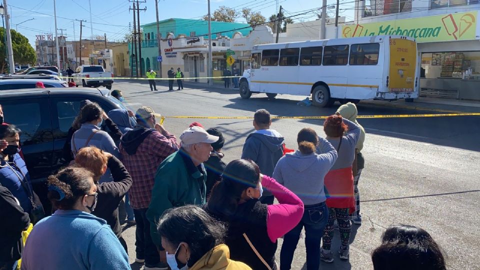 En el Centro de Nuevo Laredo