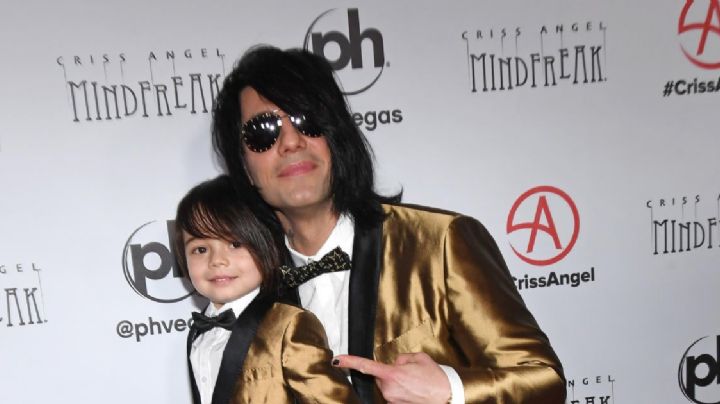 Criss Angel confirma sano a su hijo de 7 años; venció el cáncer