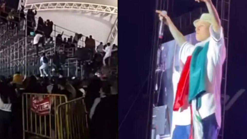 El concierto se dio en la Feria de León, Guanajuato, sin embargo, el acceso al mismo se salió de control