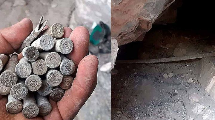 Encuentran arsenal en Tamaulipas... llevaba escondido más de 100 años