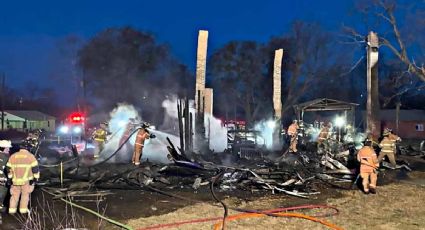 "¡Mamá, calor!"... bebé alerta a su familia y la salva de morir en un incendio