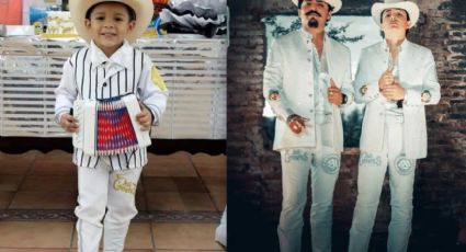 Niño festeja su cumpleaños con temática de 'Los Dos Carnales' FOTOS