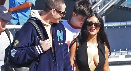 Kim Kardashian y Pete Davidson son captados en las Bahamas FOTOS