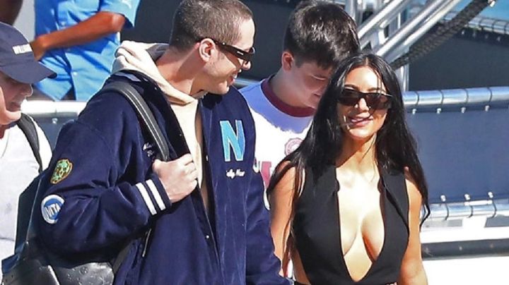 Kim Kardashian y Pete Davidson son captados en las Bahamas FOTOS