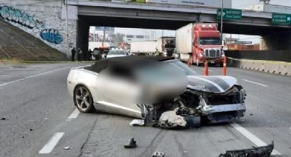 Muere hombre en choque contra muro en vía a Laredo