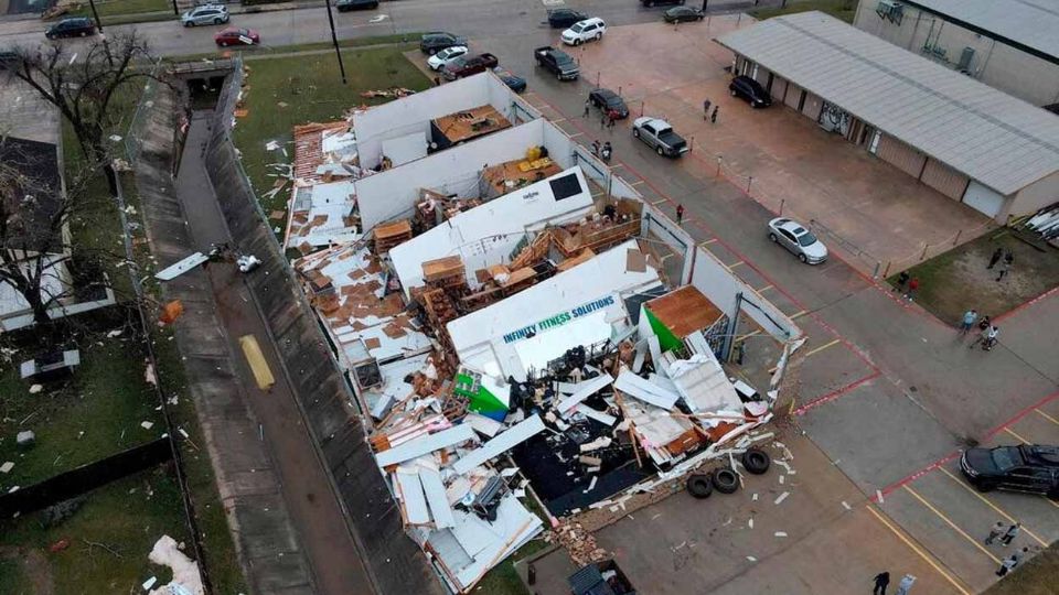 Azotaron hoy algunas áreas de Houston