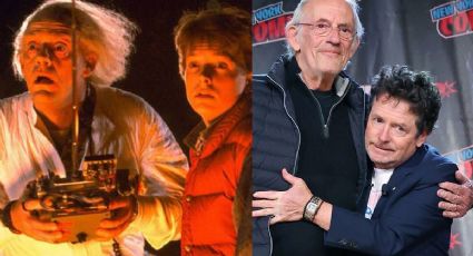 Marty Mcfly y Doc de "Volver al Futuro" se reencuentran en el presente en conmovedor momento | VIDEO