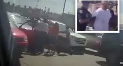 VIDEO | Se desata pelea campal en el Puente Dos de Nuevo Laredo