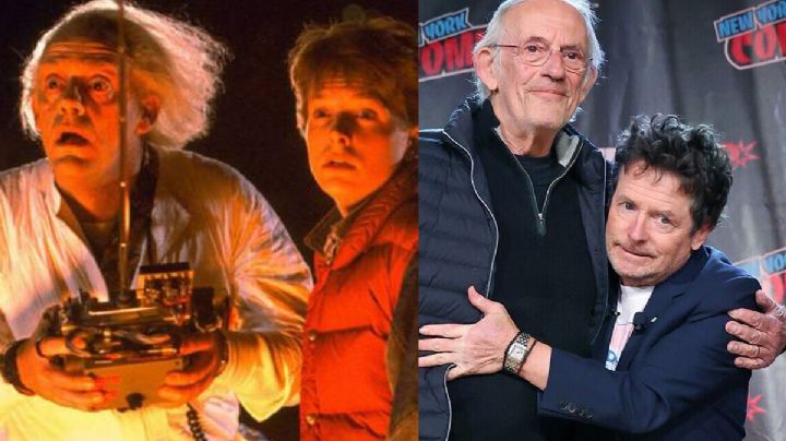 Marty Mcfly y Doc de "Volver al Futuro" se reencuentran en el presente en conmovedor momento | VIDEO