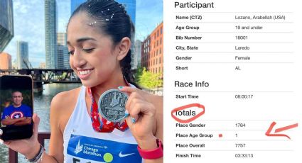 Laredense gana maratón de Chicago y dedica triunfo a su padre fallecido