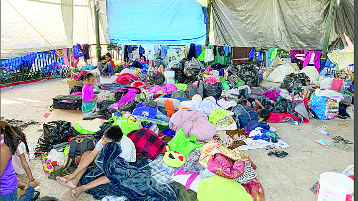 En Reynosa hay crisis humanitaria de migrantes