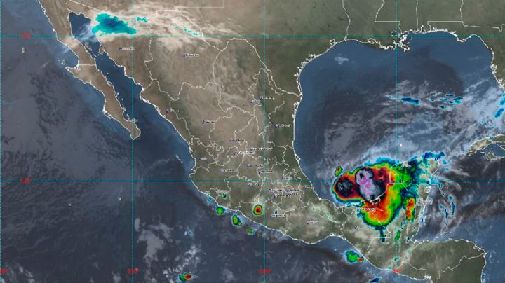 Tormenta tropical Karl se dirige hacia el sureste de México ¿Qué estados afectará?