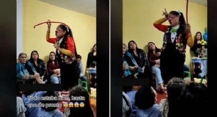 Pequeño revela infidelidad de su papá en fiesta infantil | VIDEO