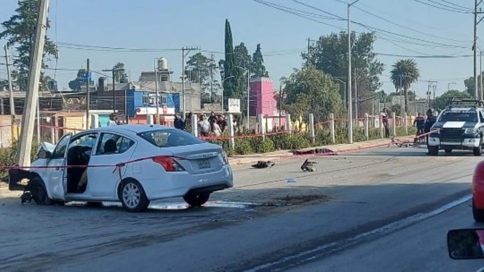 Presuntamente el exceso de velocidad fue un detonante en este accidente fatal