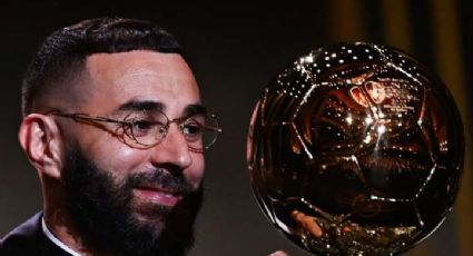 Benzema gana el Balón de Oro por primera vez