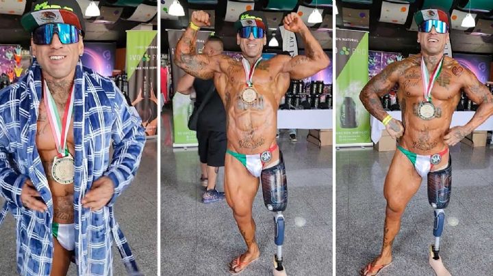 "Sin miedo al éxito, papi": Paul Villafuerte, de 'Barras Praderas', gana torneo de fisicoculturismo