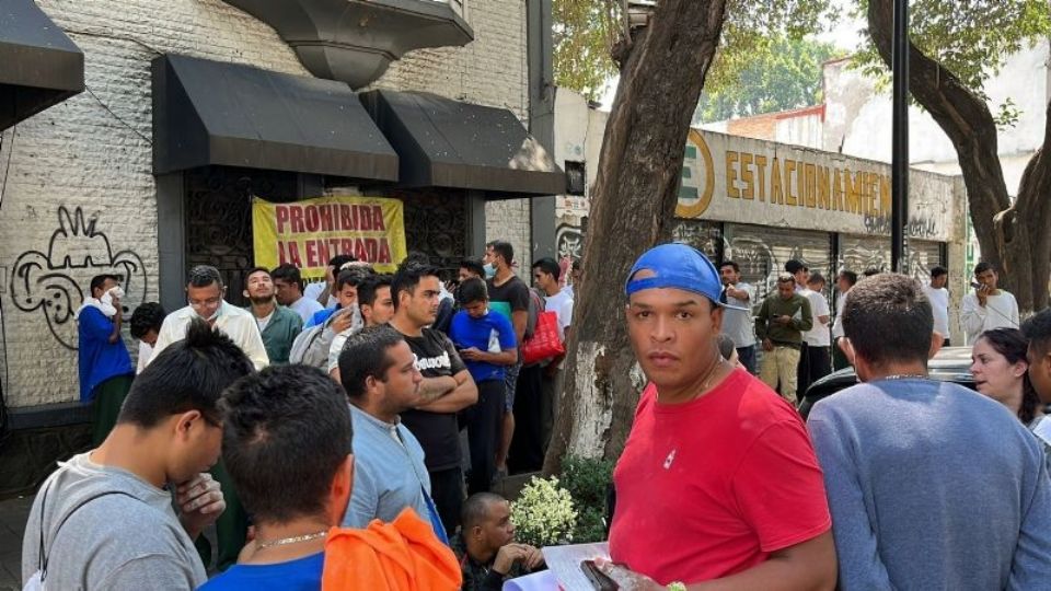 Migrantes Venezolanos en las calles de Ciudad de México