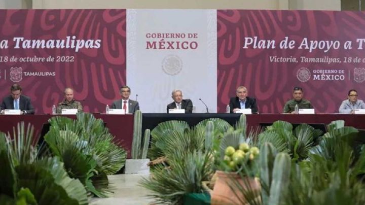 AMLO y su gabinete presentan el Plan de Apoyo a Tamaulipas