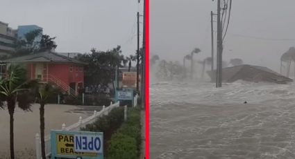 Huracán Ian arranca casa completa en Florida | VIDEO