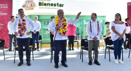 Inaugura AMLO sucursal 102 de Banco del Bienestar en Oaxaca