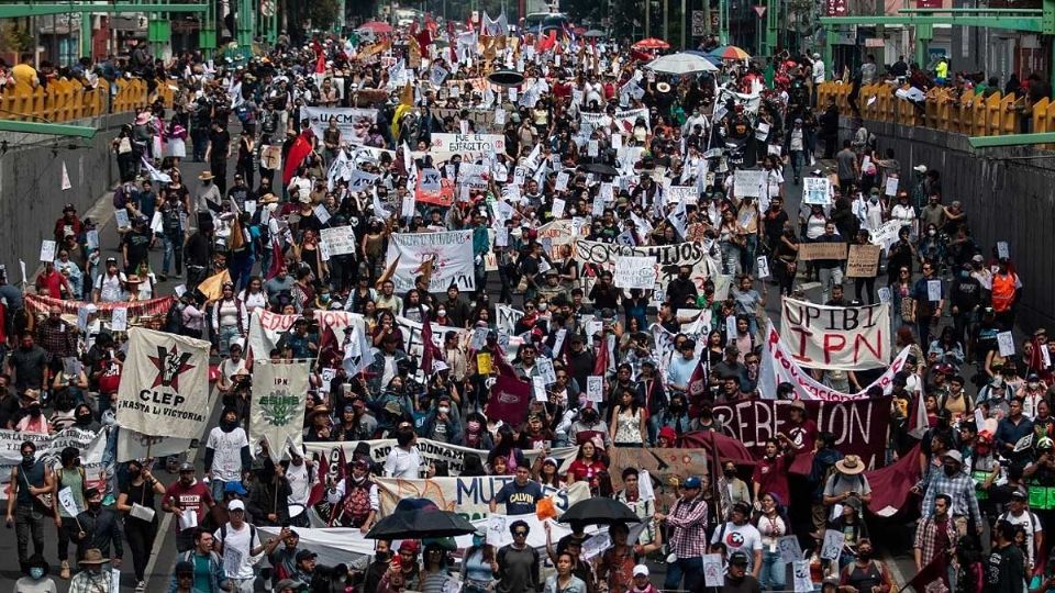 Se realiza la marcha número 54 del 2 de octubre