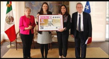 Nuevo billete de lotería homenajea a escritora chilena Gabriela Mistral