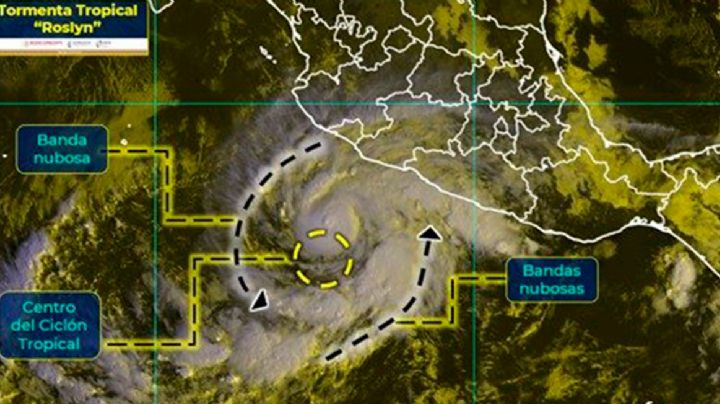 Tormenta tropical Roslyn 2022: trayectoria minuto a minuto en vivo