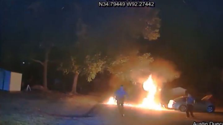Policía quema a hombre al dispararle con taser | VIDEO