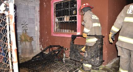 Raidolito causa incendio en vivienda de la colonia Solidaridad en Nuevo Laredo