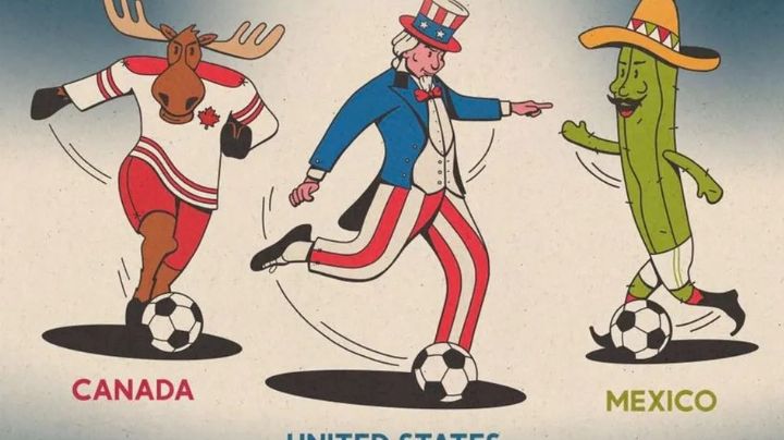 Cactus provoca polémica en redes por mascotas del Mundial 2026