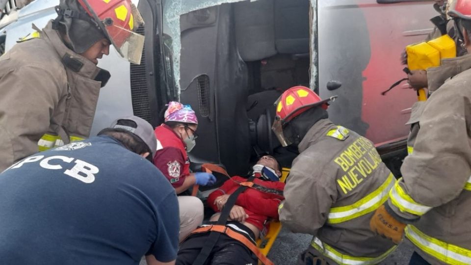 La mañana de este miércoles se registró un accidente.