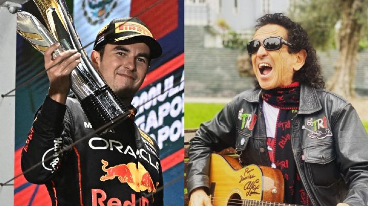 Alex Lora le compuso una canción a Checo Pérez tras ganar el GP de Singapur | VIDEO